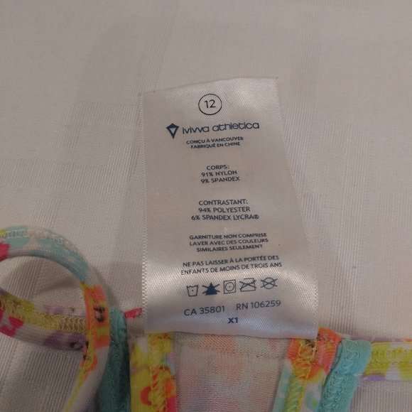 Ivivva Blue Double Dutch Tank Top Size 12 - Picture 8 of 15